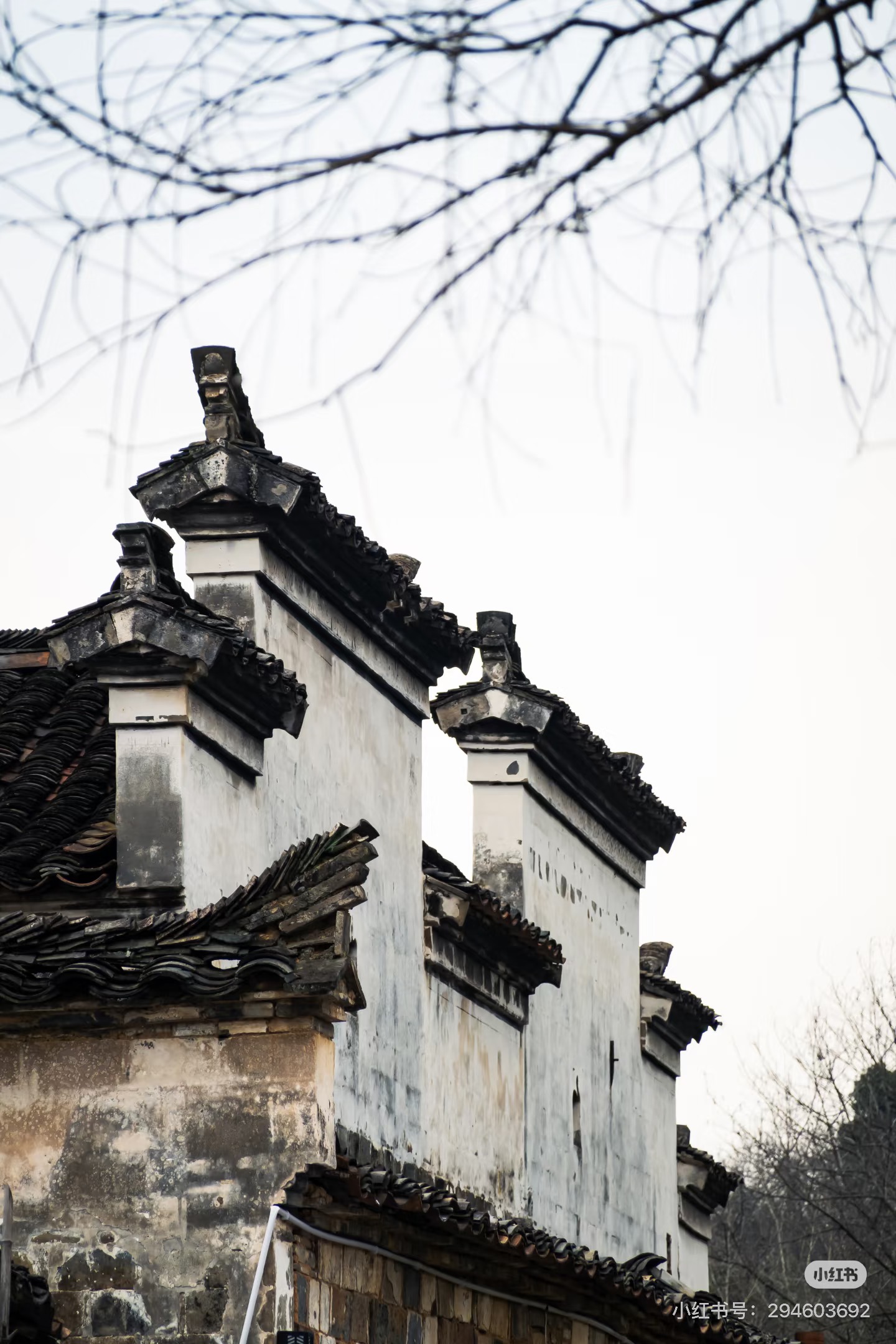 查济古镇马头墙